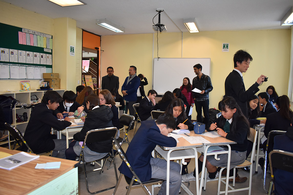 Clases de intercambio con sección japonesa