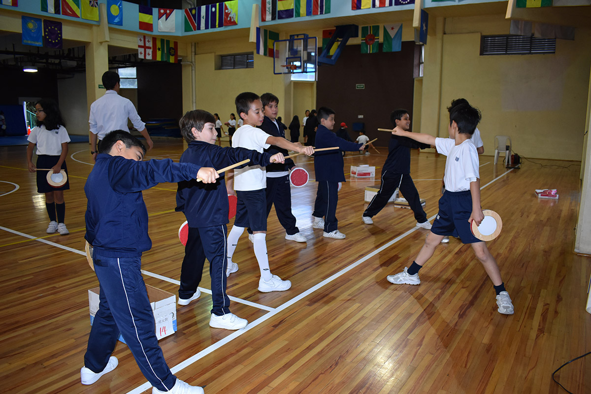 Clase conjunta con sección japonesa